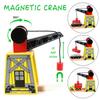 Qilay Wooden Train Set for Toddler - 39 Pcs Wood Train Tracks with Crane, Bridge & 5 Wooden Trains - Train Toys for 3,4,5 Year Old Boys & Girls - Fit All Major Bands Tracks Set view 3