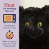 warmies Microwavable & Weighted Stuffed Animals, Black Cat - Heated Stuffed Animal Plushie for Warmth & Comfort - Cute Soft Plush Toys for Adults & Children (Boys, Girls, Babies & Toddlers) view 4