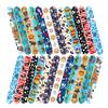 48 Pcs Slap Bracelets for Kids Pirate Party Favors Toys Slap Bracelets Bulk Snap Bracelet for Boys Birthday Party Supplies Classroom Prizes Exchanging Gifts Christmas Easter Halloween Holiday Gifts view 4