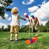 Leyndo 8 Pcs 26 Inch Throw and Catch Balls with Rainbow Tail, Fun Colorful Sports Comet Balls Playground Toys for School Classroom Beach Outdoor Camping Healthy and Fun Games (Multi Color) view 4