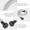 Pelopy 2 Pcs Heavy Duty Stainless Steel Zipline Spring Brake 5.3 ft Long Zipline Stopper Zip Line Accessories Braking System Stop for 3/16 1/4 5/16 3/8 Inch Wire Kit Backyard view 3