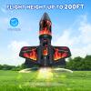 Rocket Launcher, 200 Feet of Flight Altitude, Model Rocket Kits with Launch Set, Ultra-high Flying Rocket, Rocket Toy, Kids Outdoor Toys, Gift for Kids Ages 8-12 Children's Day Gift - Red view 2