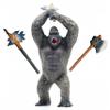 Gemini&Genius Rampage Toys Gorilla with 2Pcs Replaceable Weapons Battle Axe, Hand-Painted, Animal Collectible, Details Unique Model. view 1