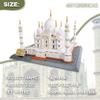 ArtorBricks Architectural Taj Mahal Large Collection Building Set Model Kit and Gift for Adults (1503 Pieces) view 2