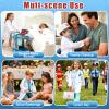 Doctor Kit for Toddlers 3-5 Fun Kids Doctor Play Set for 2 3 4 5 Year Old Girls Boys Dress Up Toys with Cart Costume and Stethoscope Dentist Vet Toddler Pretend Play Toys for Birthday Gifts view 4