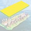 Floating Mat Water Entertainment and Relaxed XPE Foam Floating Pad, Adults and Teenagers Water Float/Sun Bath Mats (Size : 170x55x3.5cm/67x22in) view 1