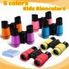 6 Pack Binoculars for Kids for Age 3-12 Years Boys Girls Kids Binoculars Shock Proof Toy Outdoor Gift Hunting Folding Small Telescope for Bird Watching Educational Learning Exploration(Cute Colors) view 4
