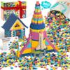961 Pcs building toys for kids ages 4-8, Educational STEM Building Blocks for Brain Development & Hands-On Ability Improvement, Construction Toy for Preschool and Kindergarten Boys & Girls Aged 3+ view 1