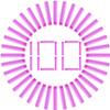Scakbyer 100PCS Dart Refill Pack Compatible with Nerf Rebelle N-Strike Blasters, Bullets Ammo for Nerf N-Strike Elite 2.0 Series - Pink view 1