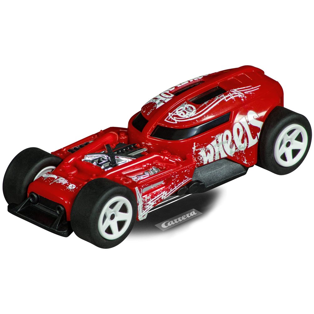Carrera Hot Wheels I HW50 Concept Red I Scale 1:43 I Ideal for Car Racing Track Action I Eye-catching Design Meets Performance I The for Boys and Girls I Ready to Race