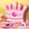 Threan Princess Piata Fairy Party Decorations Pink Ballet Piata Ballerina, Birthday Game Set Party Supplies for Girl Theme Baby Shower Butterfly Birthday Supplies Decoration(Princess) view 4