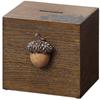 Bsetain Piggy Bank Children's Toy Money Box Wooden Coin Bank Creative Engraving Money Bank Birthday Gifts for Kids Adult Handmade Vintage Design Great Gift view 1