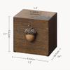 Bsetain Piggy Bank Children's Toy Money Box Wooden Coin Bank Creative Engraving Money Bank Birthday Gifts for Kids Adult Handmade Vintage Design Great Gift view 2