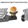 Replacement Parts for Fisher-Price Little People Helpful Harvester Tractor - DWC32 ~ Replacement Figure Tractor Driver view 2