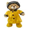 Plush Toy Wonderland Yellow Rain Slicker with Hat & Boots for Stuffed Animals -Plushy Clothes for 14-18 Inch Toys & Plush Pets view 1