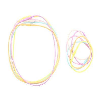Creatology Silicone Necklaces And Bracelets 6-Necklaces and 6-Bracelets Variety Of Colors