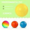 YNHFIFI Playground Ball, 8.5 Inch Kickball for Kids Adults Indoor & Outdoor Dodgeball Handball Four Square Ball Schoolyard Game view 2