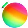 YNHFIFI Playground Ball, 8.5 Inch Rainbow Kickball for Kids Adults Indoor & Outdoor Dodgeball Handball Four Square Ball Schoolyard Game view 1