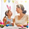 Yardenfun Easter Egg Graffiti Toys 24pcs Plastic Eggs Decorative Toys Craft Eggs for Toddlers Doodle Easter Decorations view 3