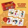 SPARK INNOVATIONS Emotions Flipbook, Feeling Cards Memory Game, Emotions Toolbox 3 Set Bundle, Social Emotional Learning Materials for Calming Corners view 4