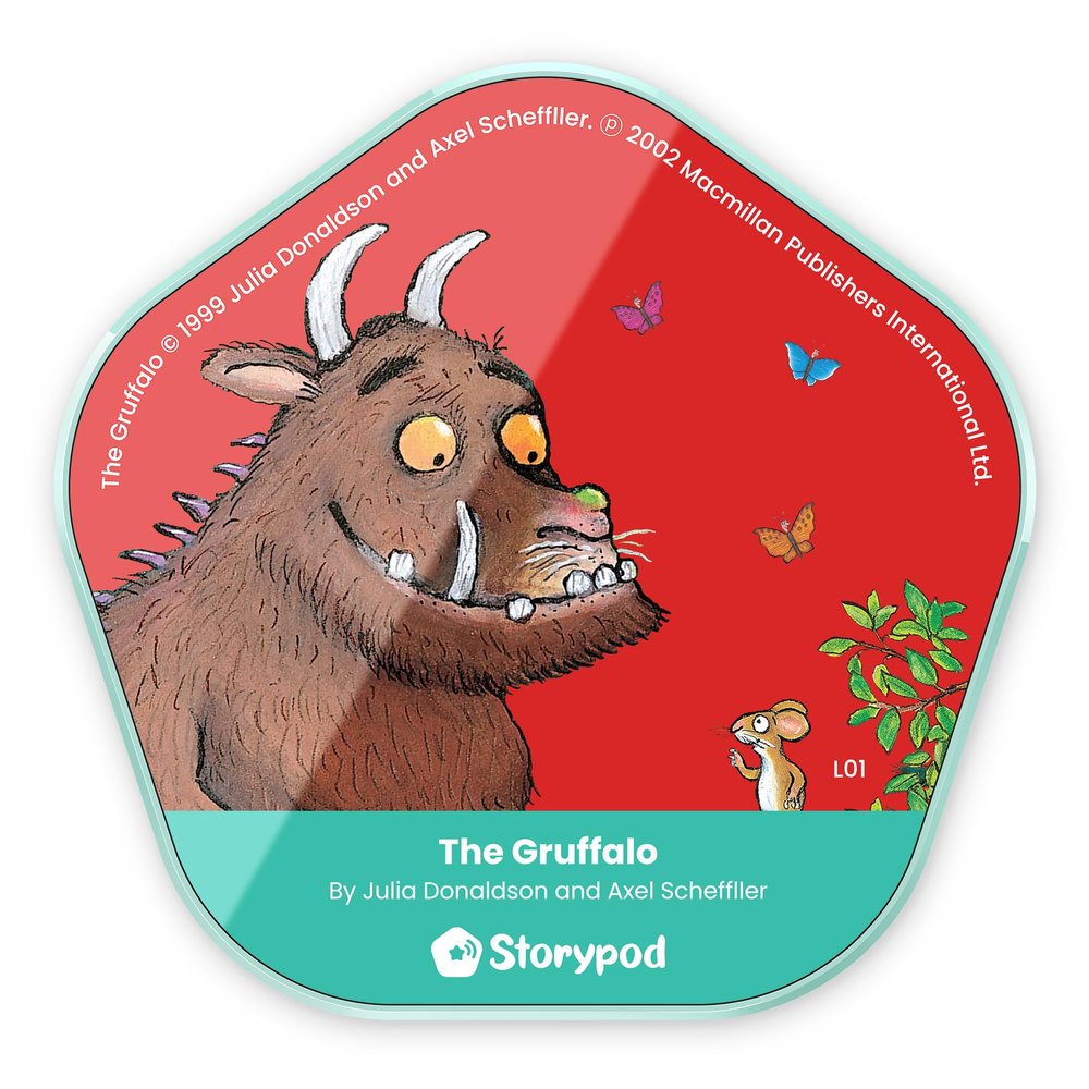 Storypod Token - The Gruffalo - Classic Children's Story - for Kids, Toddlers, Children - SEL Audio Learning & Interactive Playtime Fun