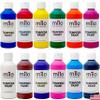 milo Washable Paint | 12 Colors 8 oz Bottles | Made in the USA | Safe and Non-Toxic Tempera Paint for Arts & Crafts, Poster, Window, Classroom, School view 1