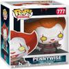 POP Stephen King's It Chapter 2 - Pennywise with Pennywise with Open Arms Funko Vinyl Figure (Bundled with Compatible Box Protector Case), Multicolor, 3.75 inches view 3