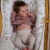 RXDOLL Full Silicone Body Reborn Baby Dolls Anatomically Correct Girl 18 Inch Realistic Newborn Baby Dolls That Look Real with Hand-Rooted Hair Waterproof Toy for Kids Gifts view 1