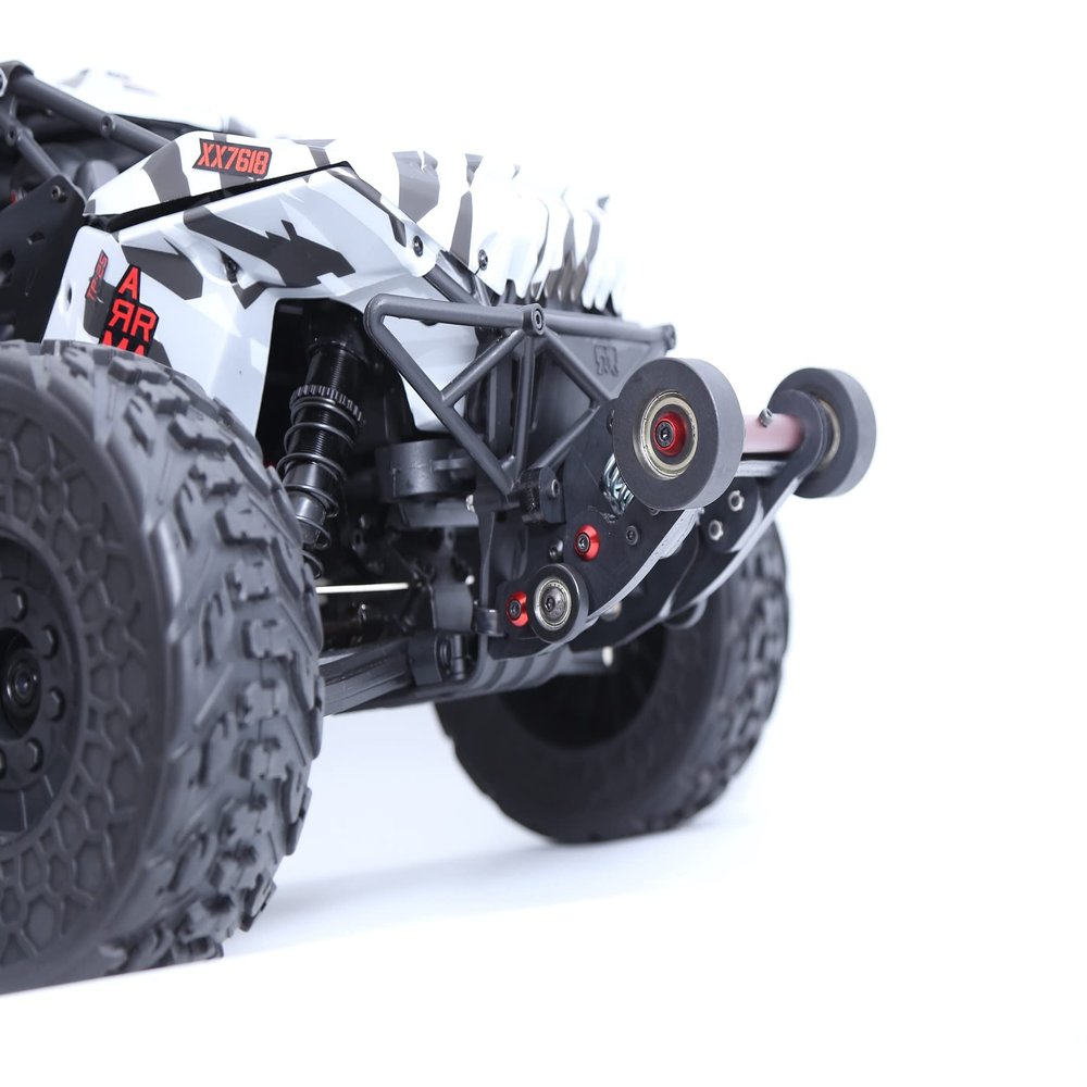 QingLeng Nylon Sturdy & Stable Wheelie Bar with Dual Spring Buffer for Arrma 1/7 FIRETEAM 6S #ARA7618T1