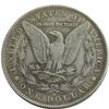 1895 Luxury One Dollar Hobo Nickel Eagle Art Coin Pendant/Good Luck Historic Commemorative Token Badge Jewelry Pendant view 2