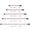 Gopayia 3-Pin RC Extension Cable Extension Cord Male to Famale Lead Extending Wire Set for Servo RC Planes Aircrafts and Cars System 5 Sizes 20PCS view 2