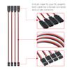 Gopayia 3-Pin RC Extension Cable Extension Cord Male to Famale Lead Extending Wire Set for Servo RC Planes Aircrafts and Cars System 5 Sizes 20PCS view 4