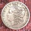 1885 Historic $1 Dollar Funny Hobo Nickel Eagle Art Coin Pendant/Good Luck Morgan Commemorative Token Jewelry Pendant view 3