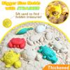 Aclarastra Collapsible Beach Toys for Kids Toddlers, Collapsible Sand Buckets Shovels Set with Mesh Bags and Sand Molds, Foldable Travel Sand Toys for Beach Sandbox Toys for Kids view 4