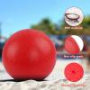 Merkaunis 24Pcs Playground Balls 6 Inch Kick Ball Red Dodgeball Bouncy Inflatable Ball Playground Ball Bulk for All Groups,Dodgeball,Handball,Indoor/Outdoor Game, Picnic,Yoga view 3