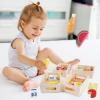 Food Groups - Wooden Play Food Sets, Pretend Play Kitchen Toys, Toy Food Accessories for Toddlers 1-3, Wood Play Fake Food for 1 2 3 Year Old Boys Girls Birthday Gift view 4