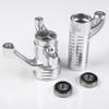 GTBRacing CNC Aluminum 1/5 RC Gas Car LOSI Desert Buggy DBXL 2.0 Steering System Upgrade Part (Silver) view 1