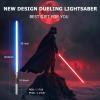 CVCBSER Upgrade App Control Metal Dueling LK Lightsaber, Motion Control 34 Sets Sound Effects 12 Light Effects and 16 Colors Change, Smooth Swing Light Sabers for Adults view 3