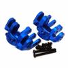 Aluminum Front Steering Blocks Knuckle Arm Blue for Axial RBX10 AXI232041 view 2