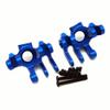 Aluminum Front Steering Blocks Knuckle Arm Blue for Axial RBX10 AXI232041 view 3