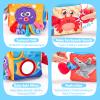 hahaland Baby Tissue Box Toy, Baby Toys 6-12 Months Montessori Toys for 6 Month Old, Textured Tails, Crinkle Tissues, Squeaky, Mirror, Silks Sensoy Scarves Baby Gifts Valentines Easter Basket Stuffers view 4