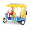 Pull Back e-Rickshaw Toy Hand Made Toy Indian view 2