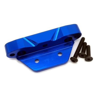 Aluminum Rear Bumper Mount Blue for Traxxas Rustler 4x4 6823 6737