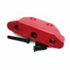 Aluminum Rear Bumper Mount Red for Traxxas Rustler 4x4 6823 6737 view 3