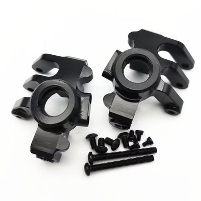 Aluminum Front Steering Blocks Knuckle Arm Black for Axial RBX10 AXI232041