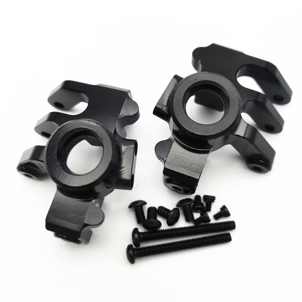 Aluminum Front Steering Blocks Knuckle Arm Black for Axial RBX10 AXI232041