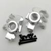 Aluminum Front Steering Blocks Knuckle Arm Silver for Axial RBX10 AXI232041 view 2