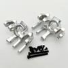 Aluminum Front Steering Blocks Knuckle Arm Silver for Axial RBX10 AXI232041 view 3