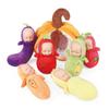 Enjoyin 4 inch Mini Baby Doll Playset Includes 6 Soft Baby Dolls and a Storage Bag Realistic Looking Small Baby Dolls Set for Toddlers view 1