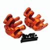 Aluminum Front Steering Blocks Knuckle Arm Orange for Axial RBX10 AXI232041 view 2